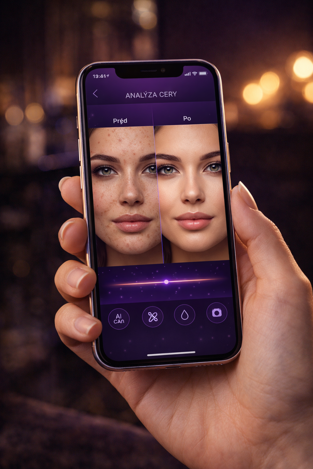 Haut.AI SkinGPT - symulacja efektów zabiegów kosmetycznych