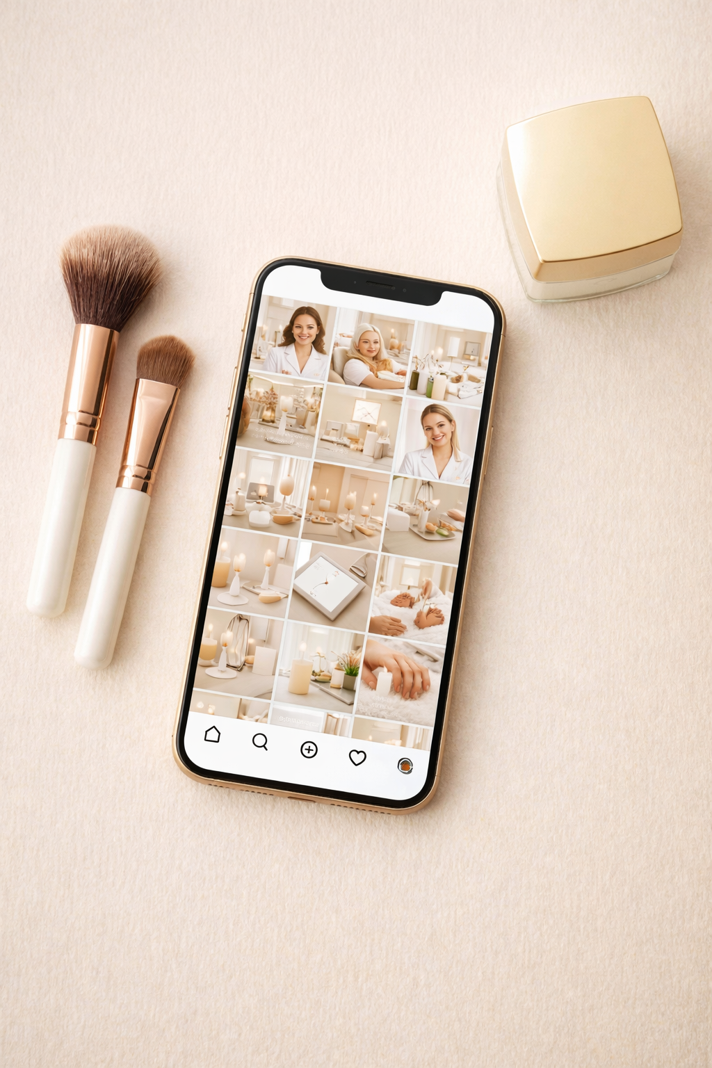 Canva w pracy kosmetologa - estetyczne posty i certyfikaty