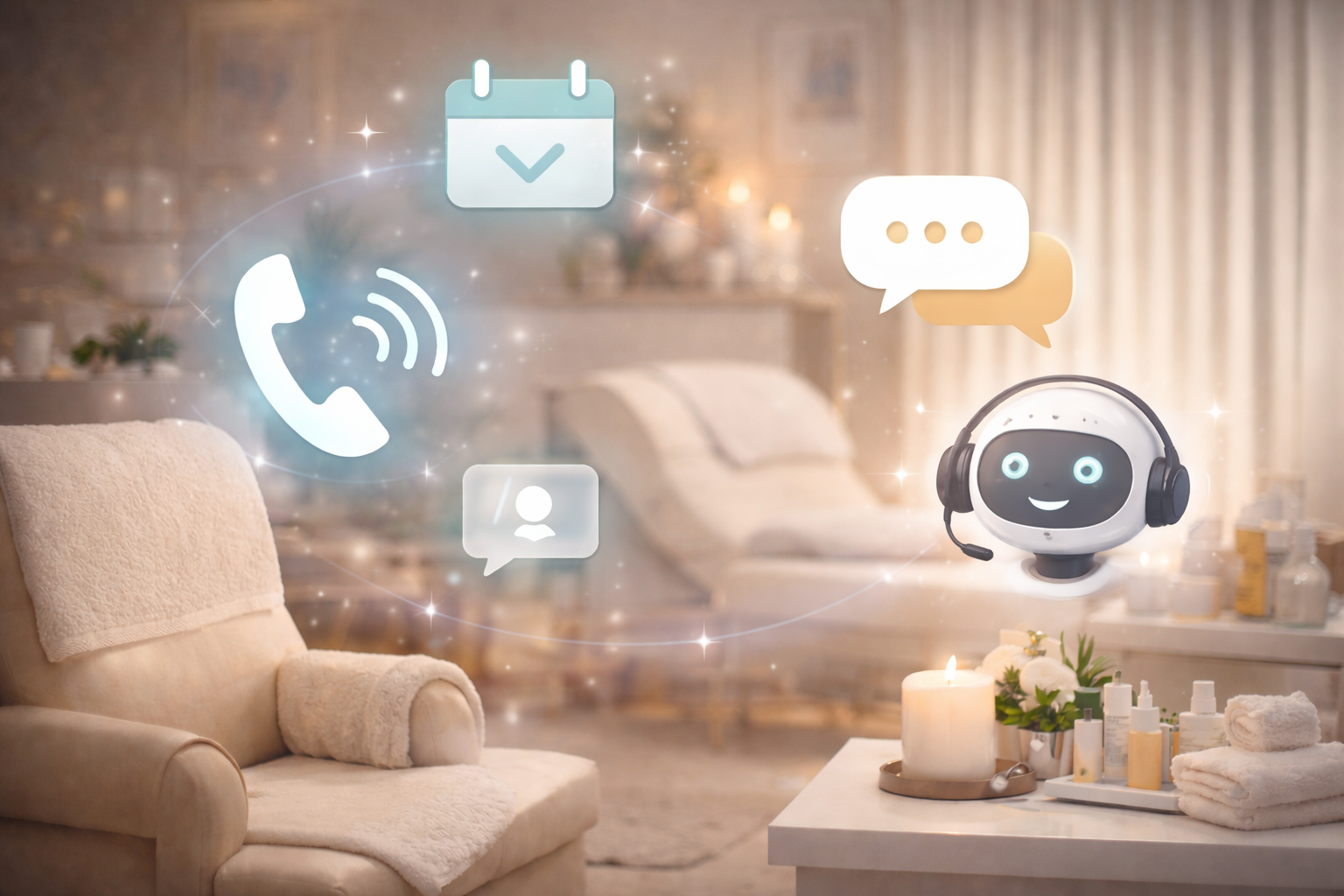 Inteligentny czatbot w komunikatorze WhatsApp obsługujący rezerwacje dla salonu kosmetycznego