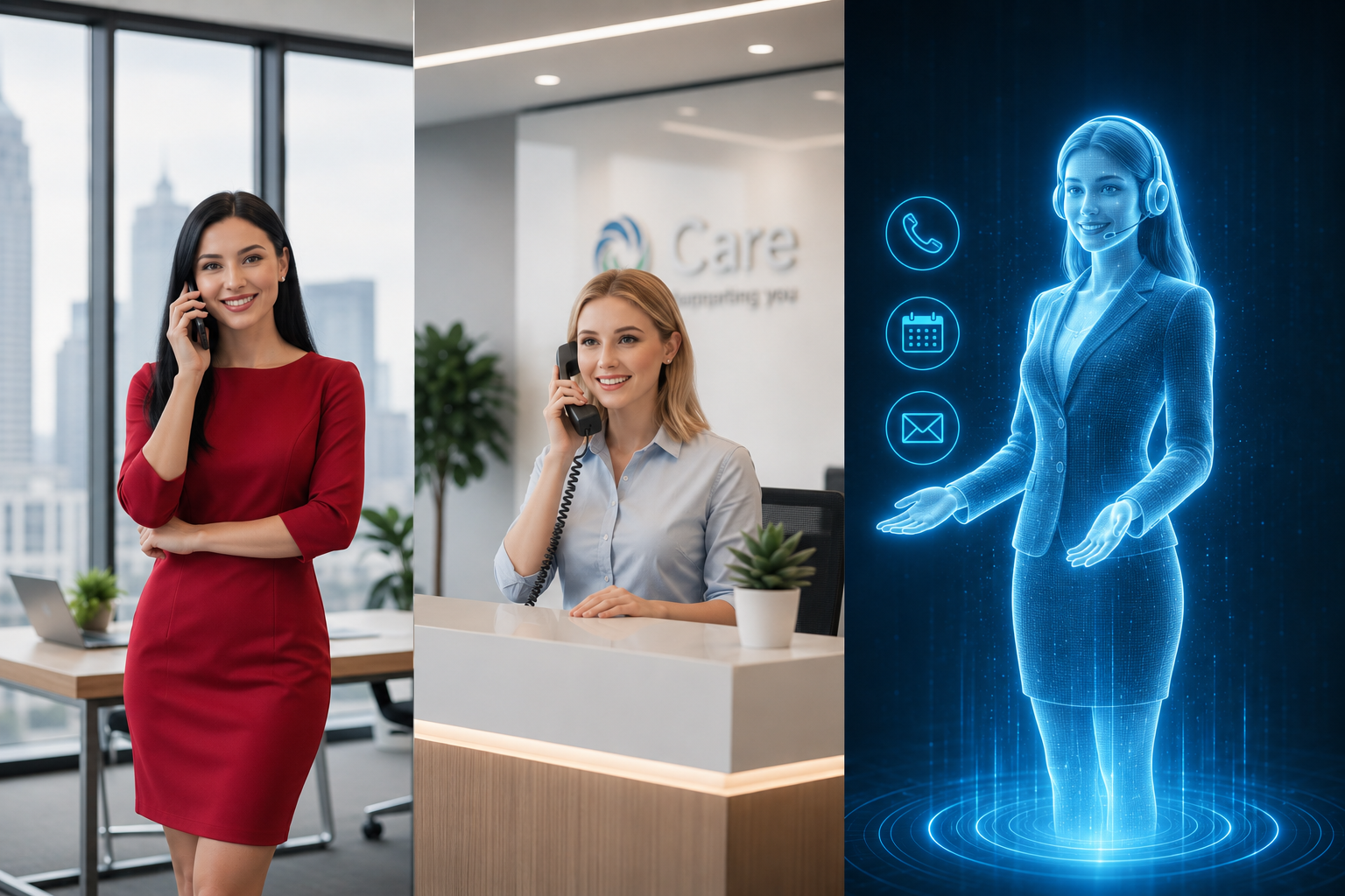 Sekretarka AI, recepcjonistka AI i voicebot - zestawienie rozwiązań 2026