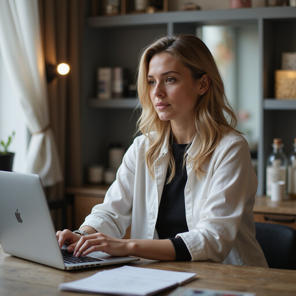 Telefoniczny agent AI obsługujący rezerwacje i kalendarz wizyt w salonie beauty